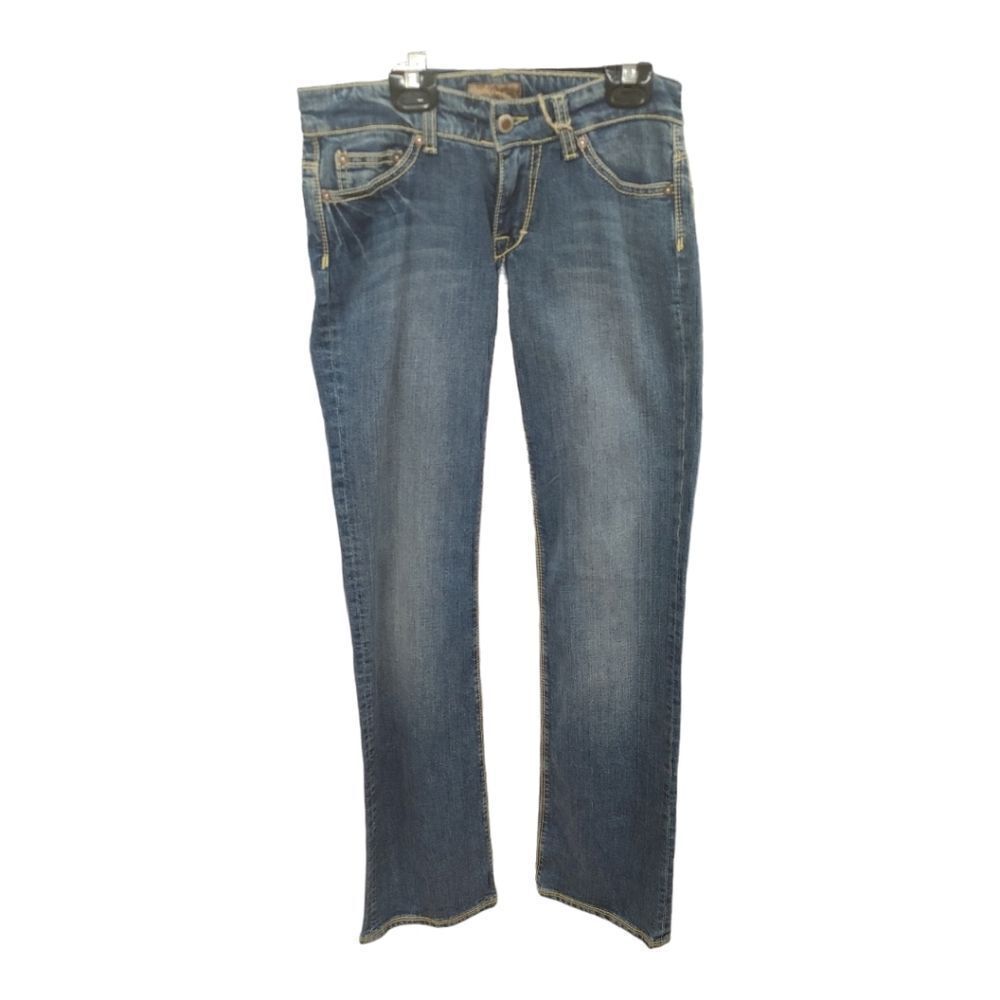 FUTURE PRESCRIPTION JUNIORS HIGH RISE FLARE BOTTOM PREWASHED JEAN. 26W